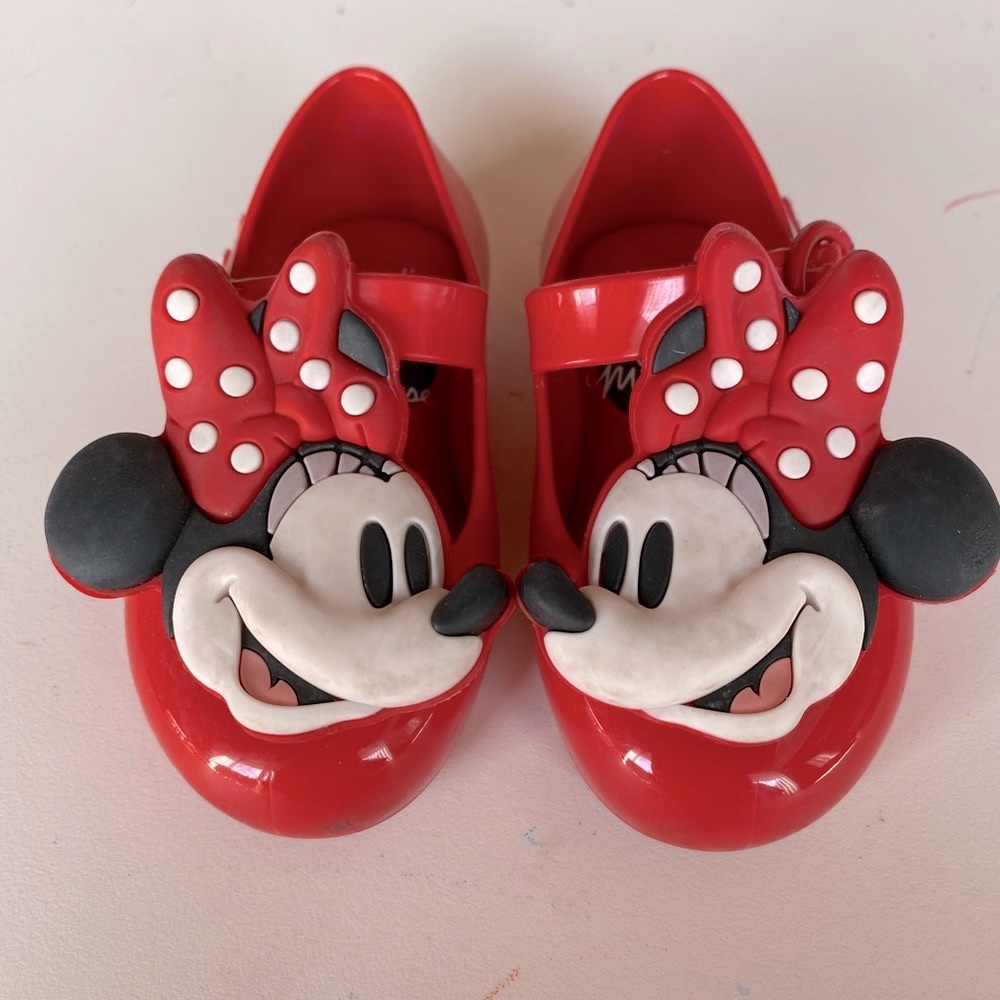 Mini Melissa Disney Minnie Mouse Mary Jane Flats